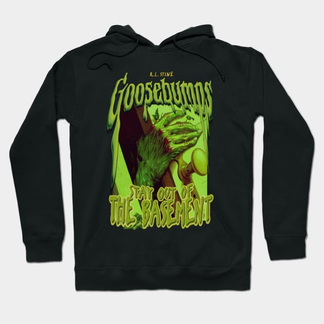 Goosebumps, Stay Out Of The Basement Hoodie by The Dark Vestiary